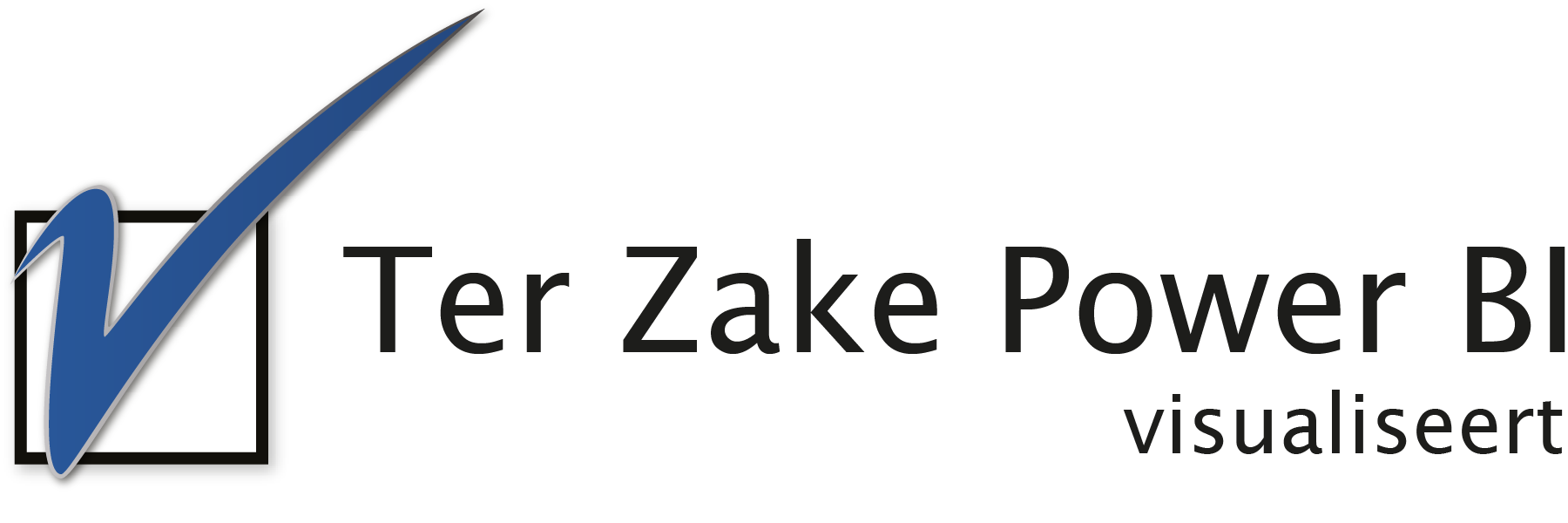 Logo transparant - zwart