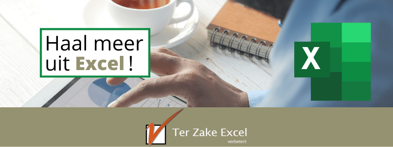 Haal meer uit Excel! Haal meer uit Excel!