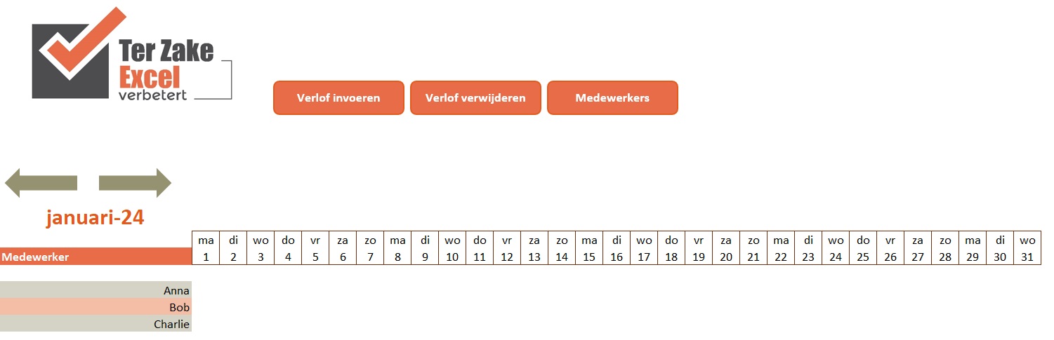 Verlofkaart