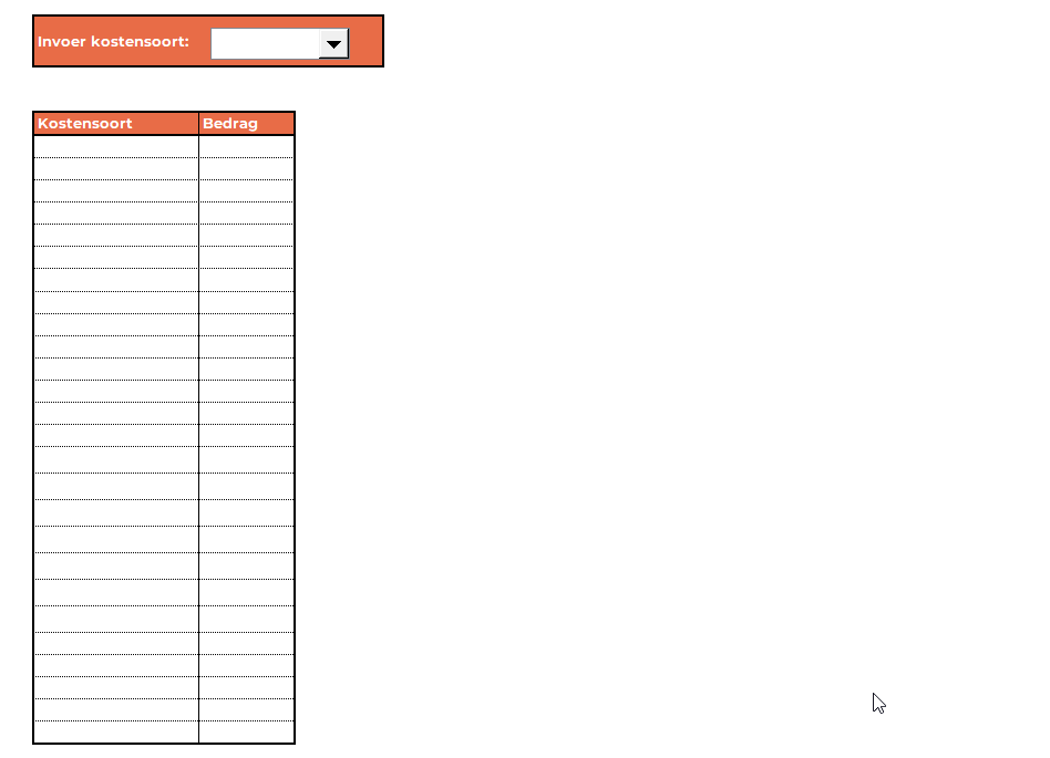 24 Formulier zonder VBA